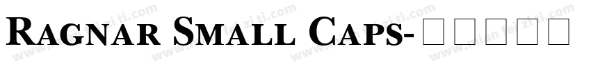 Ragnar Small Caps字体转换